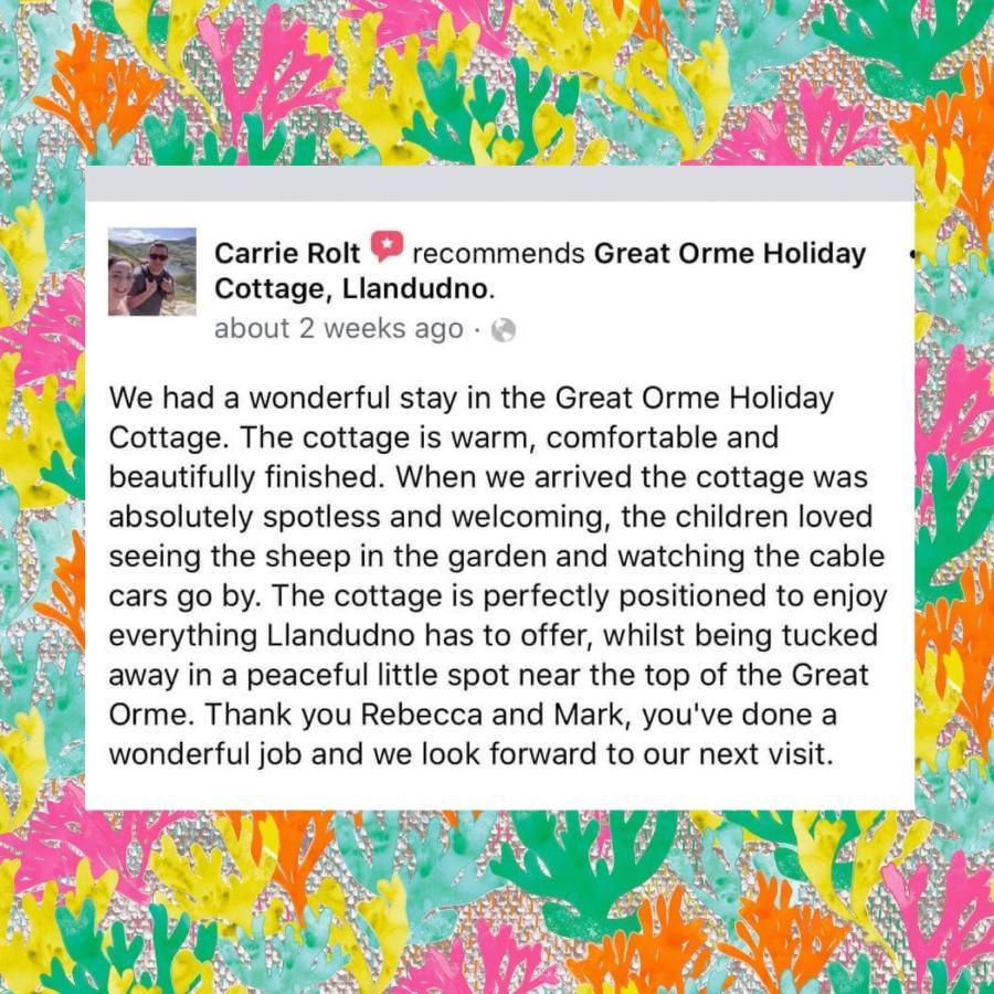 Great Orme Cottage, The Great Orme, Llandudno Exteriör bild